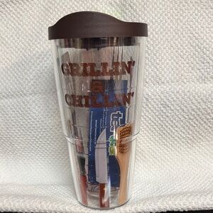 Tervis Clear Tumbler with Red Accents